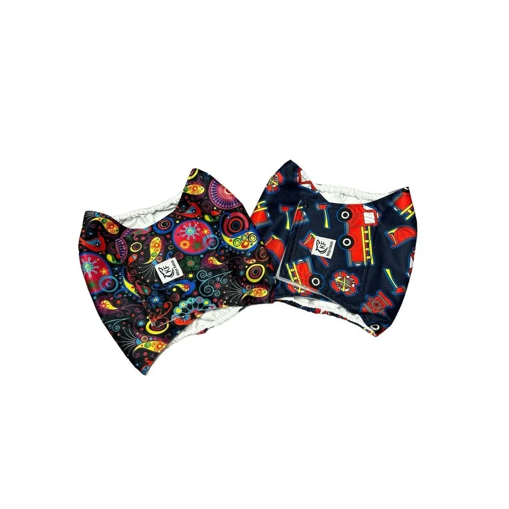 Kits Fatch Male Dog Belly Band Wrap Diaper Underwear Reuse Washable